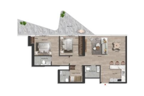 Apartman u gradu Al Marjan Island, Ras Al Khaimah, UAE 1 soba, 45 m2 Br. 704530 - Slika 18