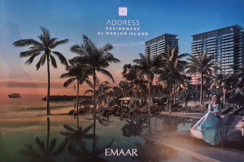 Lägenhet till försäljning i Ras Al Khaimah, UAE 2 sovrum, 109 kvm Nr. 734563 - fotografi 14