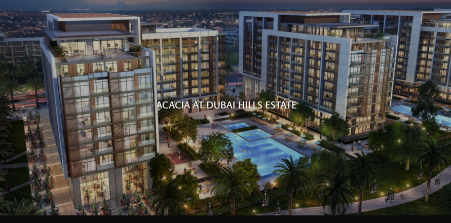 Byt v Dubai Hills Estate, SAE 1 ložnice, 62 m² Č.: 640064