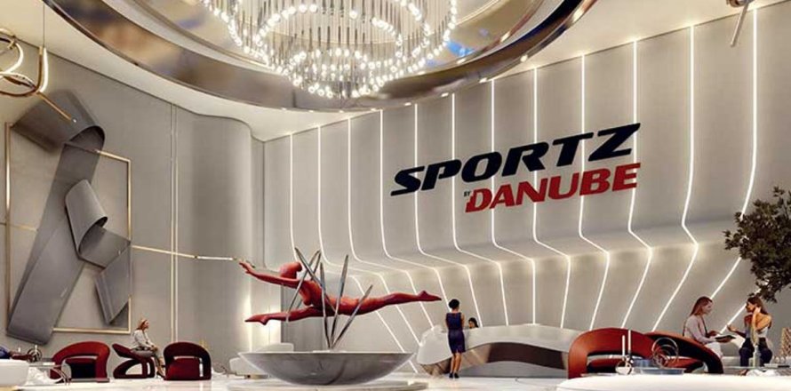 آپارتمان در Dubai Sports City، Dubai ، امارات متحده عربی 1 خوابه ، 62.9 متر مربع.  شماره 727564
