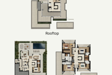 Dubai Hills Estate, Dubai, संयुक्त अरब अमीरात में विला, 5 बेडरूम, 578 वर्ग मीटर, संख्या 689947 - फ़ोटो 8