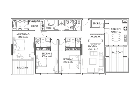 Appartamento in vendita a Yas Island, Abu Dhabi, EAU 1 camera, 194 mq. № 689948 - foto 11