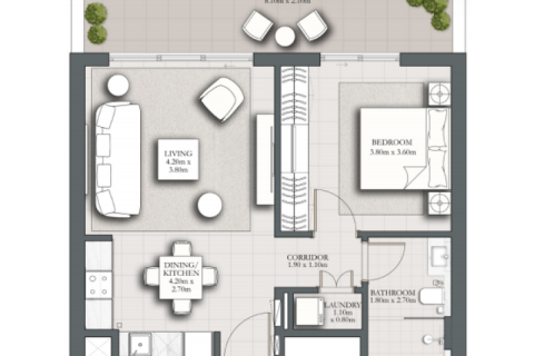 Appartamento in vendita a Business Bay, Dubai, EAU 52 camere da letto, 93 mq. № 689943 - foto 8