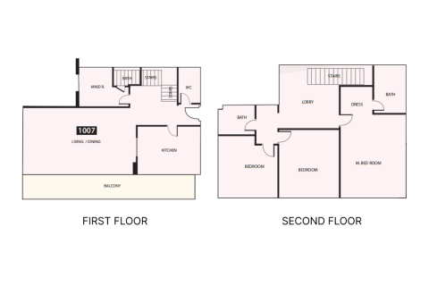 Huoneisto Majan, Dubai, Arabiemiraatit 1 huone, 40 m2 № 732629 - kuva 9