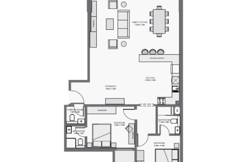 Downtown Jebel Ali, Dubai, BAE’de satılık daire 1 oda, 34 m² No 732623 - fotoğraf 5