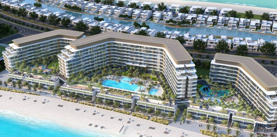 Apartmen di Delphine Beach Residences di Umm Al Quwain, UAE 1 bilik tidur, 48 meter persegi № 728608