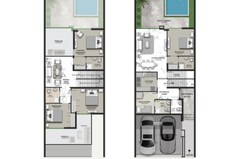 Rumah bandar di Mohammed Bin Rashid City, Dubai, UAE 3 bilik tidur, 259 meter persegi № 689746 - foto 4