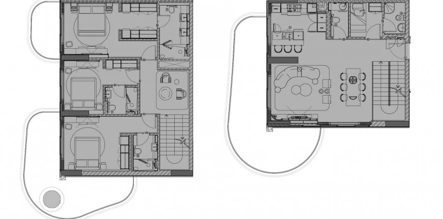 Leilighet i Dubai, Emiratene 3 soverom, 340.67 kvm nr. 637946