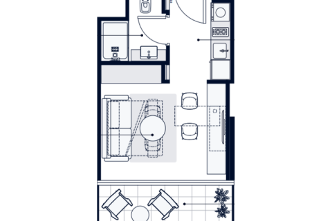Apartment in Dubai South (Dubai World Central), UAE 1 room № 732664 - photo 5