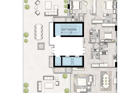 Apartman u gradu Al Zorah, Ajman, UAE 1 soba, 56 m2 Br. 690108 - Slika 10