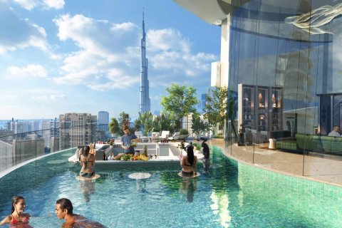 Apartemen di CANAL HEIGHTS 2 di Business Bay, Dubai, UEA 1 ruangan, 38 m2 nomor 704897 - foto 4