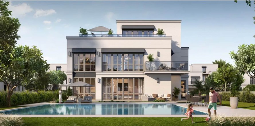 Vila di Dubai, UEA 4 kamar tidur, 582 m2 nomor 639921