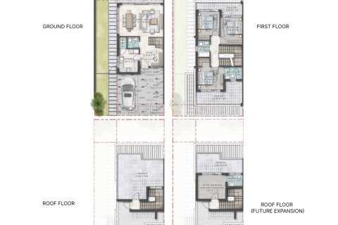 خانه شهری برای فروش در  DAMAC Hills (Akoya by DAMAC)، Dubai، امارات متحده عربی  3 خوابه ، 185 متر مربع ، شماره 689806 - تصویر 5