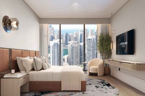 Apartmen di Hilton Residences Dubai JLT di Jumeirah Lake Towers, Dubai, UAE 2 bilik tidur, 92.81 meter persegi № 713920 - foto 7
