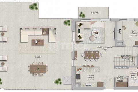 Byt v Dubai Land, SAE 2 ložnice, 152 m² Č.: 513000 - fotografie 24