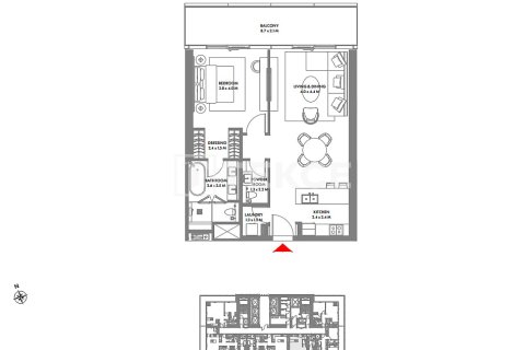 Apartament de vânzare în Dubai Harbour, Dubai, EAU 2 dormitoare, 159 mp.  №699559 - poză 17