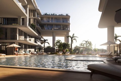 Apartmen di Dubai, UAE 1 bilik tidur, 60 meter persegi № 729605