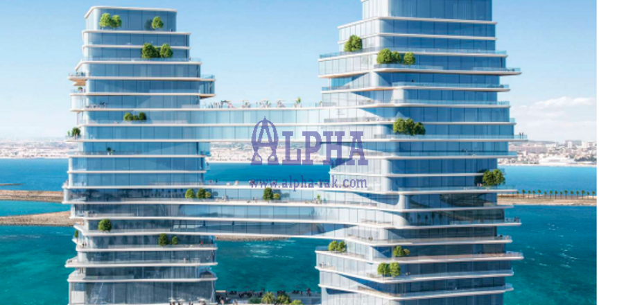 Apartmen di Al Marjan Island, Ras Al Khaimah, UAE 3 bilik tidur, 248 meter persegi № 709246