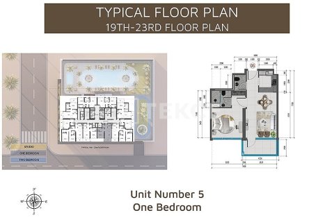 Dzīvoklis Jumeirah Village Triangle, Dubaijā, AAE 1 istaba, 35 m2 Nr. 735999 - attēls 16