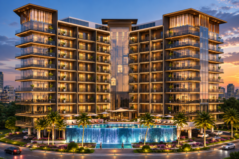 Apartment i Dubai, UAE 1 soveværelse, 84 kvm № 708671