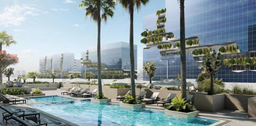 Apartament në Dubai, Emiratet e Bashkuara Arabe 1 dhomë, 40.19 m2. № 708686