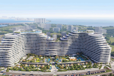 Appartement in Al Marjan Island, Ras Al Khaimah, VAE 1 slaapkamer, 88.3 vr.m. nr 709267