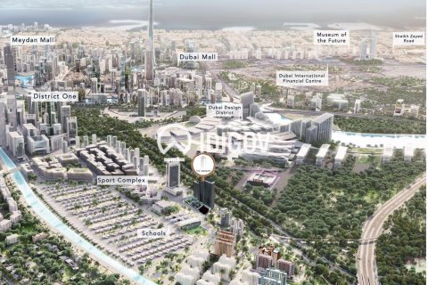 Huoneisto Mohammed Bin Rashid City, Dubai, Arabiemiraatit 1 makuuhuone, 85.28 m2 № 735635 - kuva 16