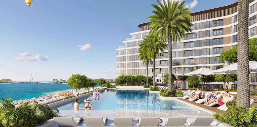 Apartmen di Pearlside Marina Residences di Umm Al Quwain, UAE 2 bilik tidur, 105.42 meter persegi № 635068