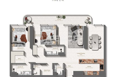 Ras Al Khaimah, BAE’de satılık daire 3 yatak odası, 155 m² No 705299 - fotoğraf 23