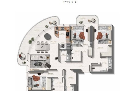 Ras Al Khaimah, BAE’de satılık daire 3 yatak odası, 155 m² No 705299 - fotoğraf 25