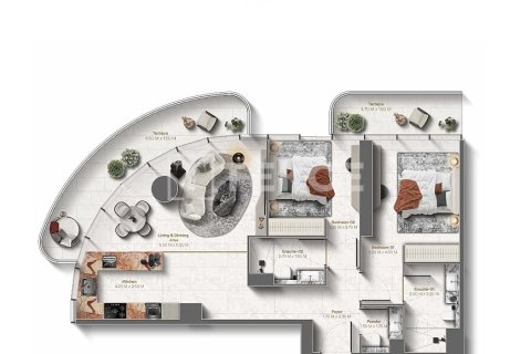 Ras Al Khaimah, BAE’de satılık daire 3 yatak odası, 155 m² No 705299 - fotoğraf 22