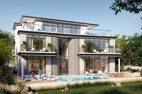 Vila di Dubai, UEA 5 kamar tidur, 722 m2 nomor 639513