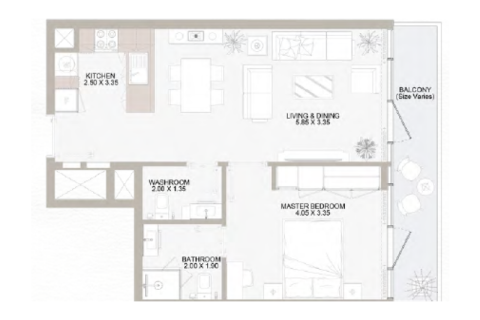 Lakás itt: Dubai Investment Park, EAE, 1 szoba, 33 m², azonosító: 732465 - fénykép 9