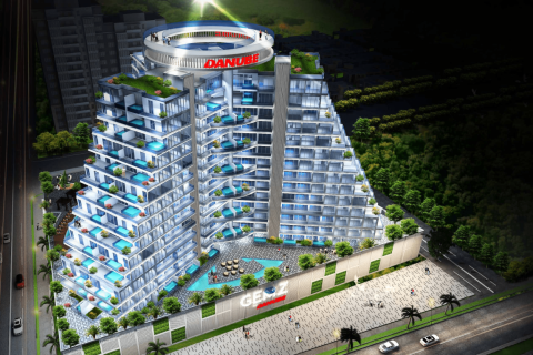 Apartman u gradu Al Furjan, Dubai, UAE 1 spavaća soba, 77 m2 Br. 732464