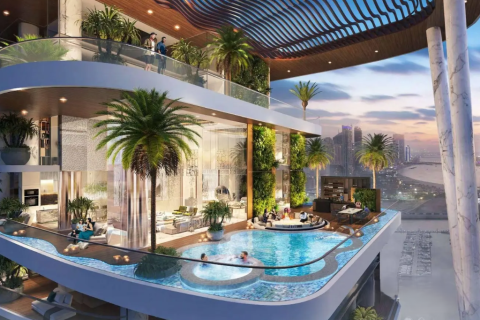 Huoneisto Dubai Marina, Arabiemiraatit 1 makuuhuone, 84 m2 № 751335 - kuva 4