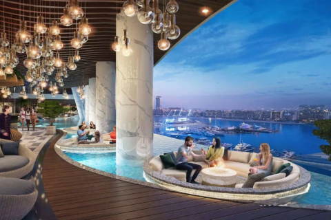 Huoneisto Dubai Marina, Arabiemiraatit 1 makuuhuone, 84 m2 № 751335 - kuva 5
