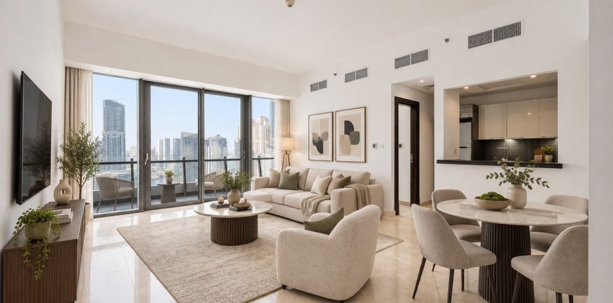 Apartmen di Dubai Marina, UAE 3 bilik tidur, 166 meter persegi № 763354