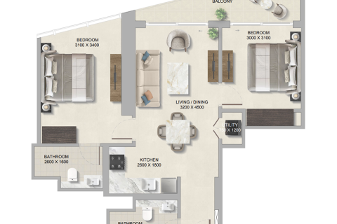 آپارتمان برای فروش در  Discovery Gardens، Dubai، امارات متحده عربی  1 خوابه ، 48 متر مربع ، شماره 689672 - تصویر 4