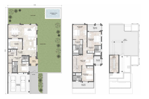 Kamienica na sprzedaż w Dubai South (Dubai World Central), Dubai, ZEA 3 sypialnie, 301 mkw., nr 689670 - zdjęcie 9