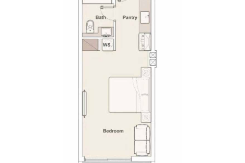 דירה למכירה ב Jumeirah Village Circle, Dubai, איחוד האמירויות  1 חדר, 36 מ"ר, מספר 732479 - תמונה 9