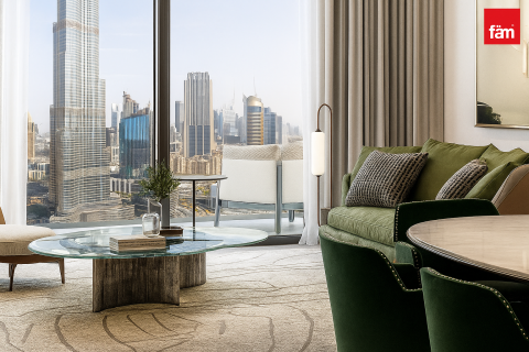 Apartmen di Downtown Dubai (Downtown Burj Dubai), UAE 2 bilik tidur, 114.7 meter persegi № 647791