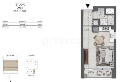 Appartement à vendre à  Dubai, EAU 1 pièce, 35 m2 № 738911 - photo 20