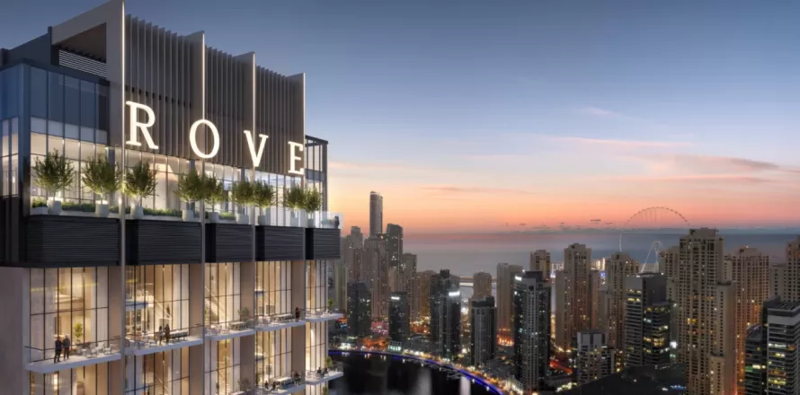 Apartamento em Dubai Marina, Dubai, EAU 1 quarto, 37 m2 № 639761