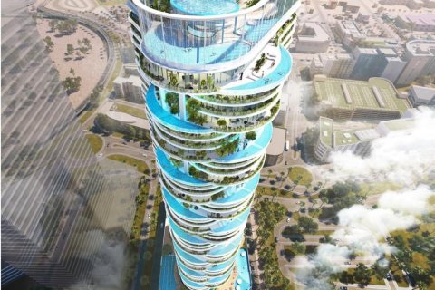 Apartemen di Dubai Media City, UEA 1 kamar tidur, 75 m2 nomor 690189
