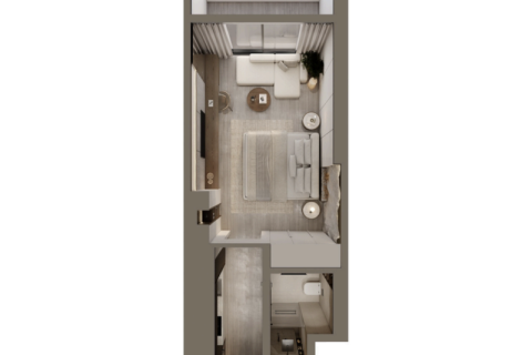 Apartament na sprzedaż w Jumeirah Village Circle, Dubai, ZEA 1 pokój, 32 mkw., nr 732783 - zdjęcie 5