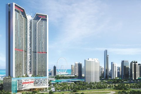 Apartmen di Jumeirah Lake Towers, Dubai, UAE 1 bilik, 39 meter persegi № 732781 - foto 2