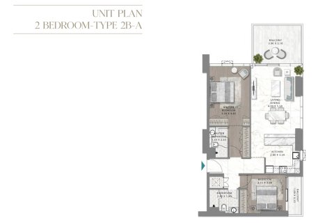 DAMAC Hills (Akoya by DAMAC), Dubai, BAE’de satılık daire 1 yatak odası, 60 m&sup2; No 728625 - fotoğraf 6