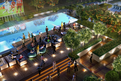 Dzīvoklis ZADA TOWER Business Bay, Dubaijā, AAE 1 istaba, 45 m2 Nr. 728624 - attēls 2