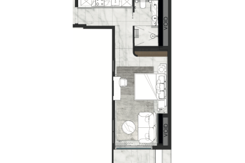 Appartement te koop in Jumeirah Village Circle, Dubai, VAE 1 kamer, 34 vr.m., nr 732535 - foto 4