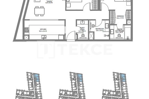 Muwaileh, Sharjah, UAE의 판매용 아파트 침실 3개, 194제곱미터 번호 727115 - 사진 11